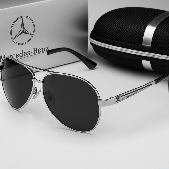 Hochwertige, blendfreie Luxus-Sonnenbrille mit polarisierten Gläsern für Autofahrer