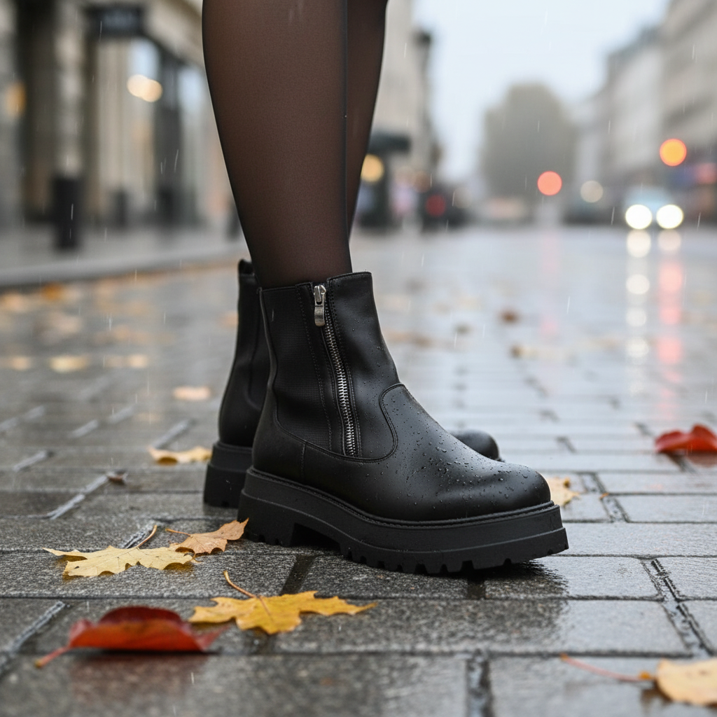 Chelsea-Boots mit Plateau - Antonia