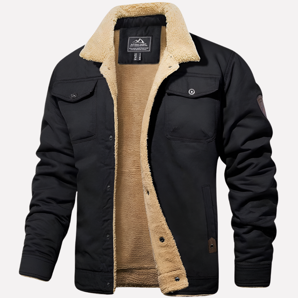 Herren Sherpa Jacke