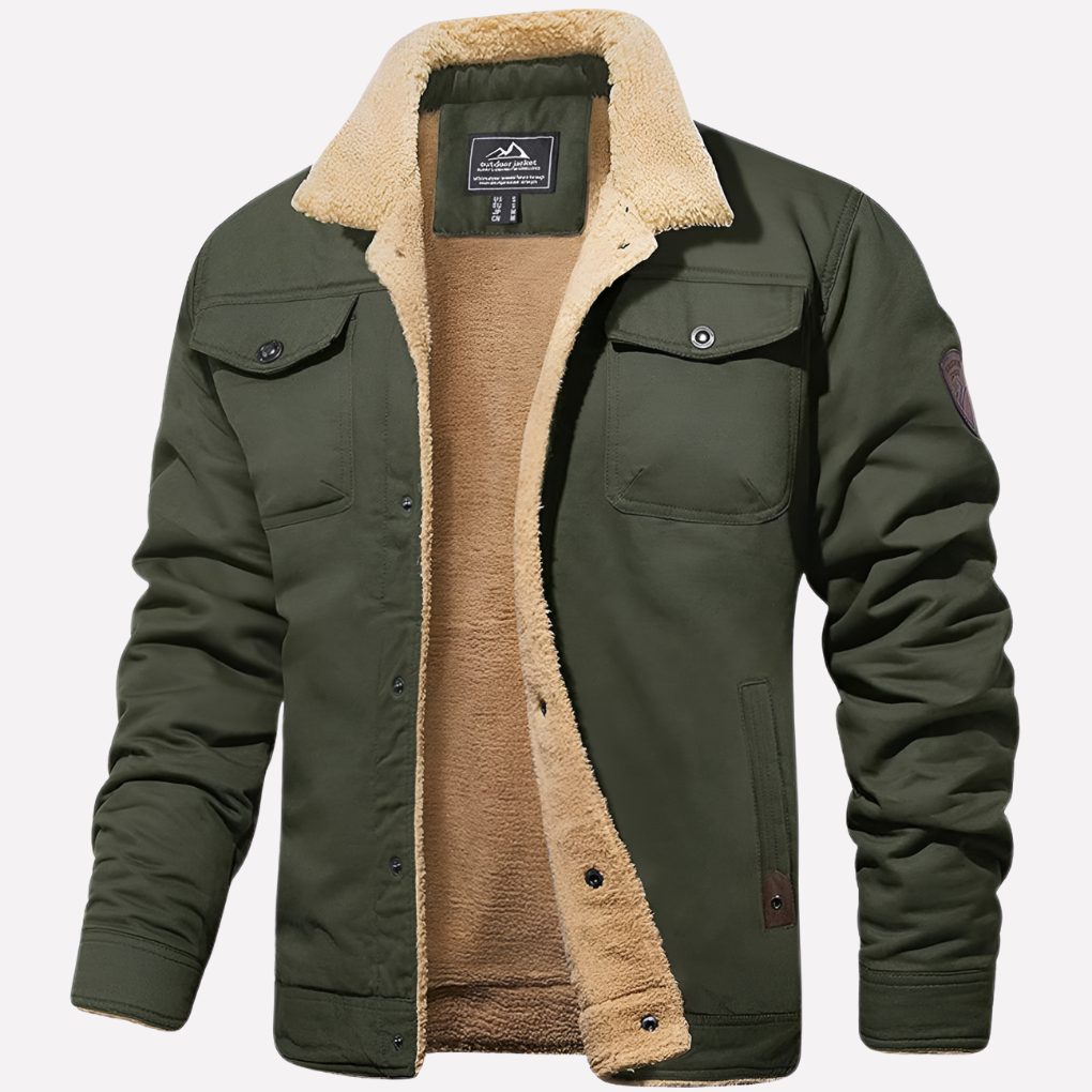 Herren Sherpa Jacke