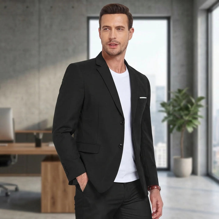 Klassischer Herrenblazer mit Stufenrevers - Laurence
