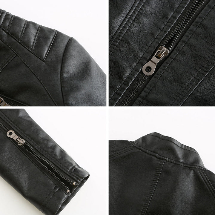 Robuste Lederjacke für Damen – Nova