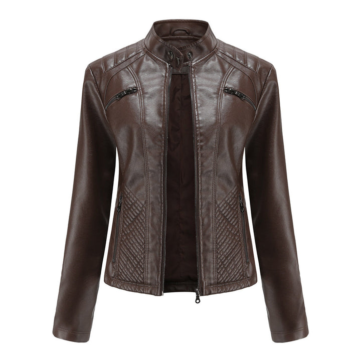 Robuste Lederjacke für Damen – Nova