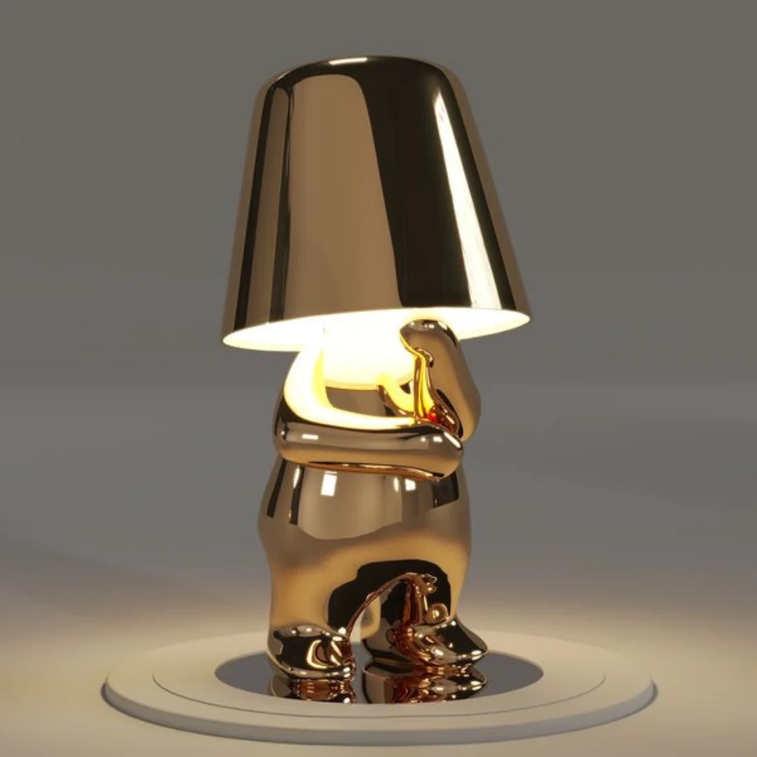 Verspielte dimmbare Tischlampe - LumoPals