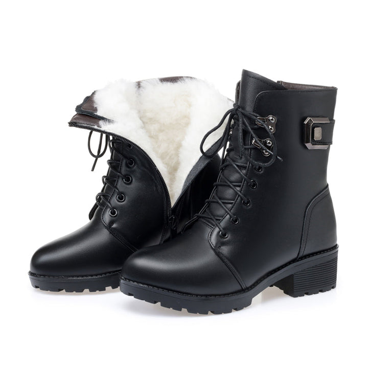 Coole Damenstiefel | Innen warm und Wolle