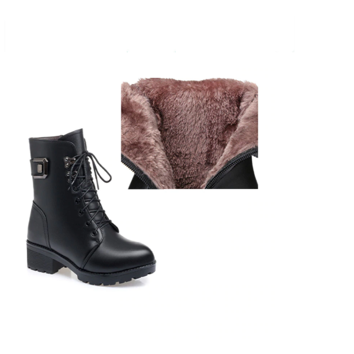 Coole Damenstiefel | Innen warm und Wolle