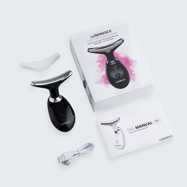 LED-Gesichtslifting- und Massagegerät 7-in-1 – Vénera