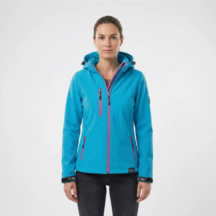 Damen-Softshelljacke mit Kapuze - Maxima