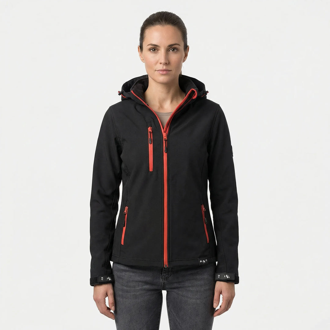 Damen-Softshelljacke mit Kapuze - Maxima