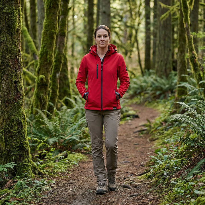 Damen-Softshelljacke mit Kapuze - Maxima