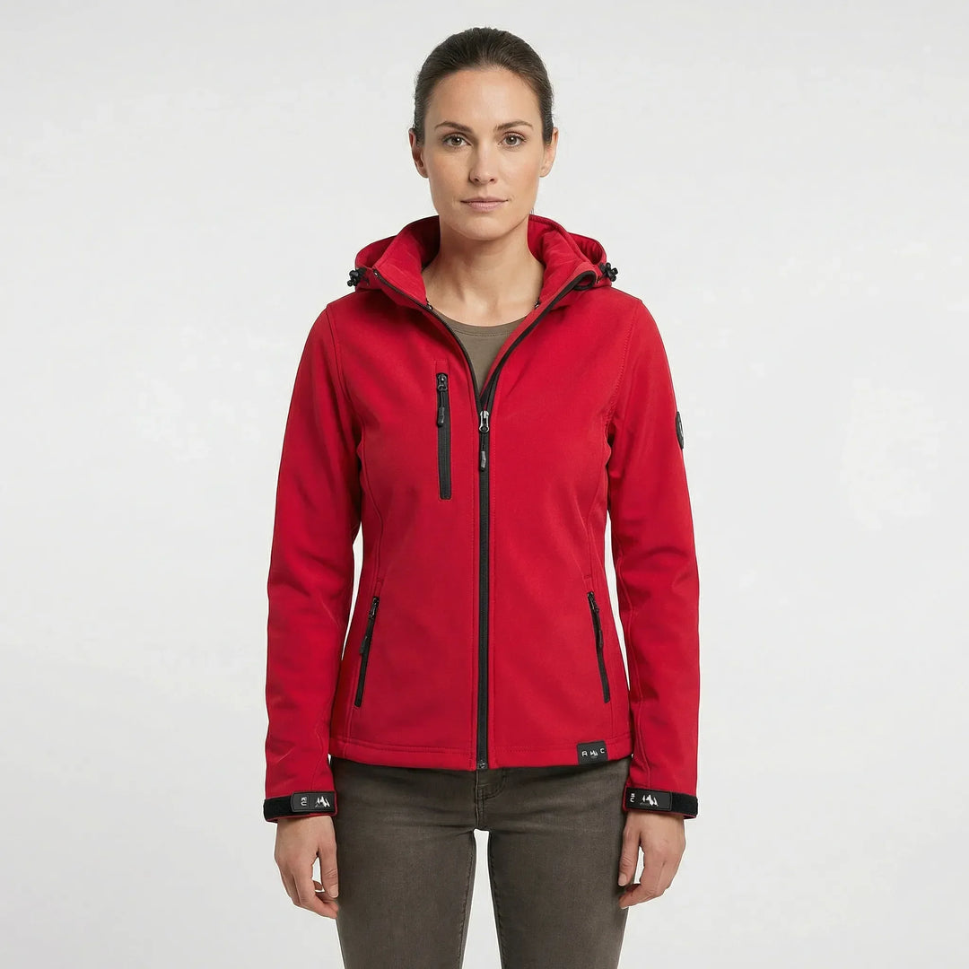 Damen-Softshelljacke mit Kapuze - Maxima