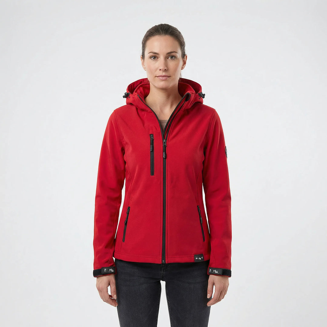 Damen-Softshelljacke mit Kapuze - Maxima