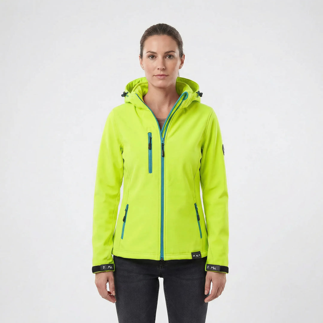 Damen-Softshelljacke mit Kapuze - Maxima