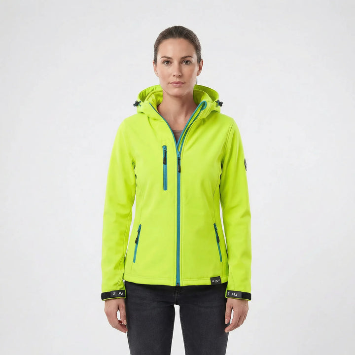 Damen-Softshelljacke mit Kapuze - Maxima