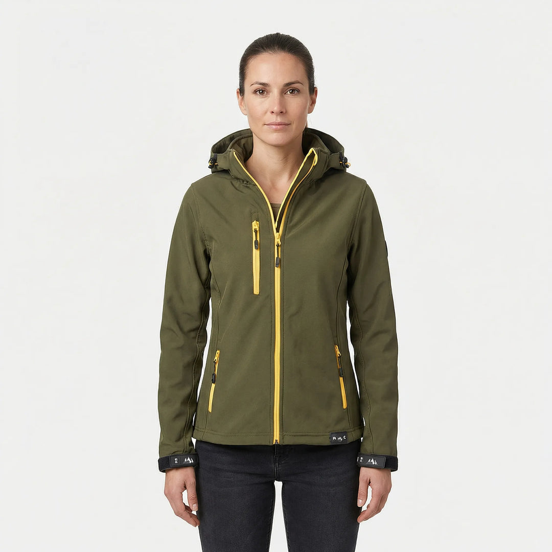 Damen-Softshelljacke mit Kapuze - Maxima