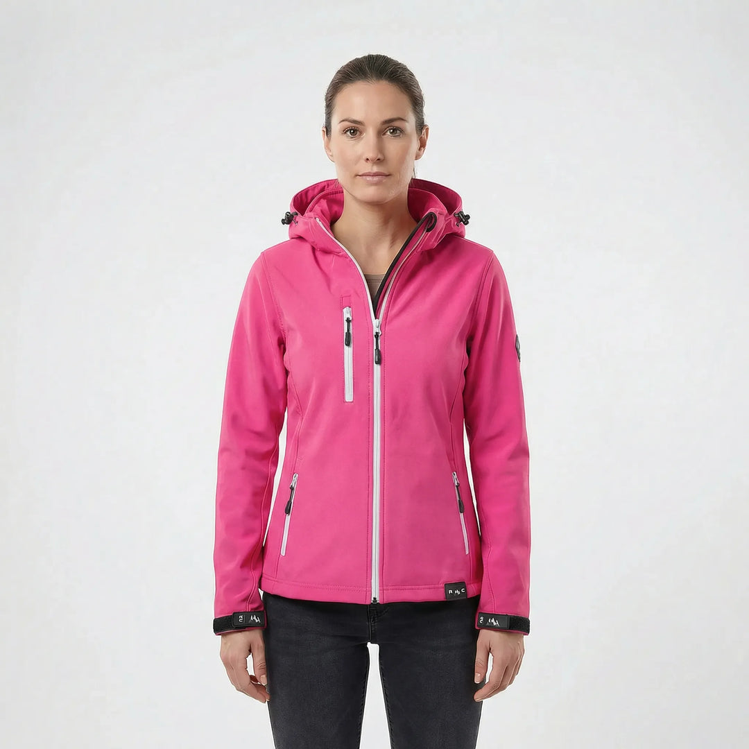 Damen-Softshelljacke mit Kapuze - Maxima
