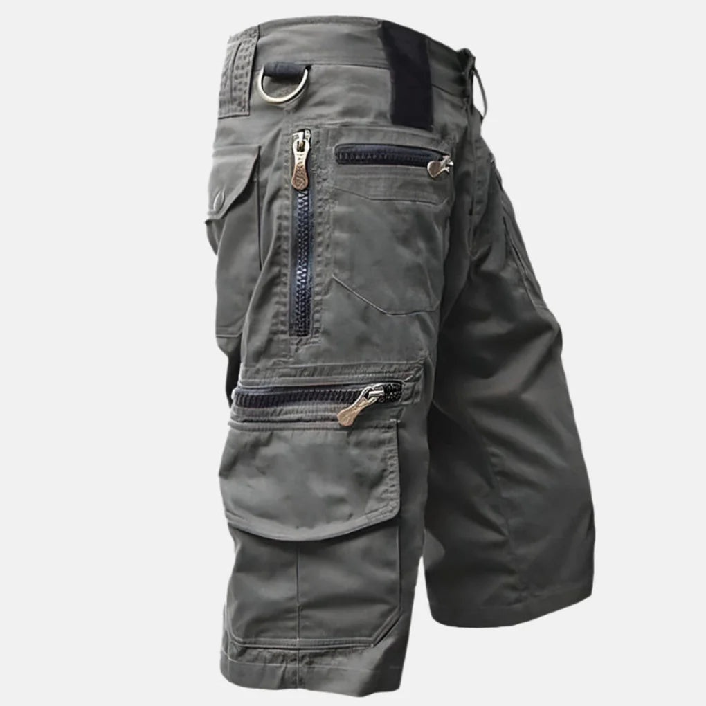 Utility-Cargoshorts für Herren mit knielanger Passform