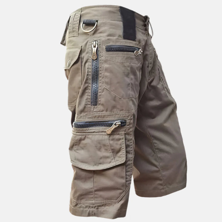 Utility-Cargoshorts für Herren mit knielanger Passform