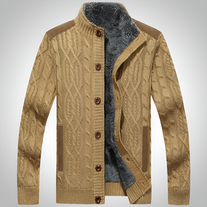 Herren Strickjacke mit klassischem Winterkomfort