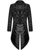 Gothic-Jacke für Herren mit Brokatdesign - Victor