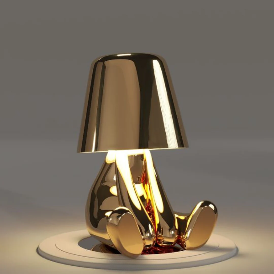 Verspielte dimmbare Tischlampe - LumoPals