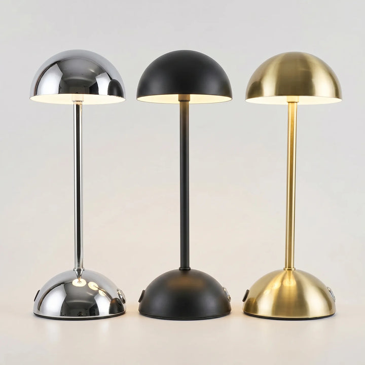 Kuppelförmige Tischlampe mit Touch‑Bedienung – Ambivara