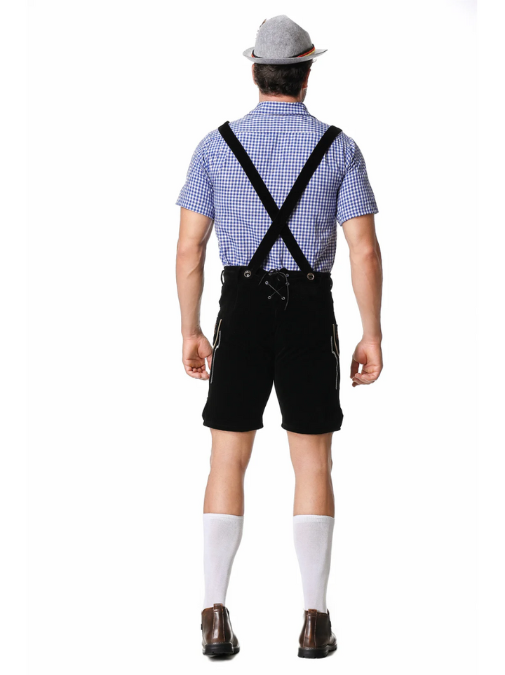 Herren-Lederhosen-Kostüm für das deutsche Oktoberfest
