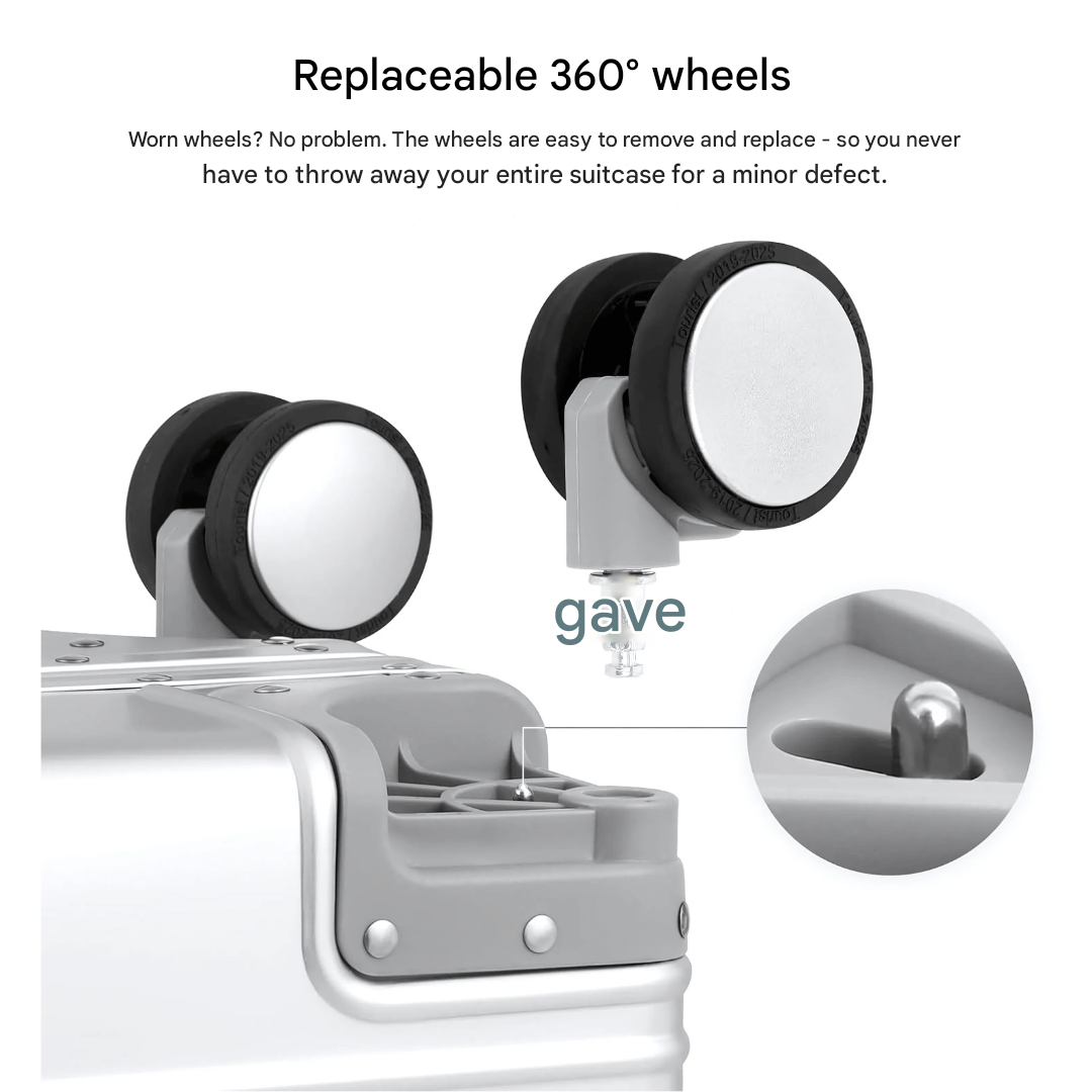 Premium-Koffer aus Aluminium – Imperatore