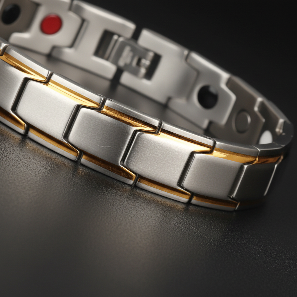 Magnetarmband aus Edelstahl - SlimAura