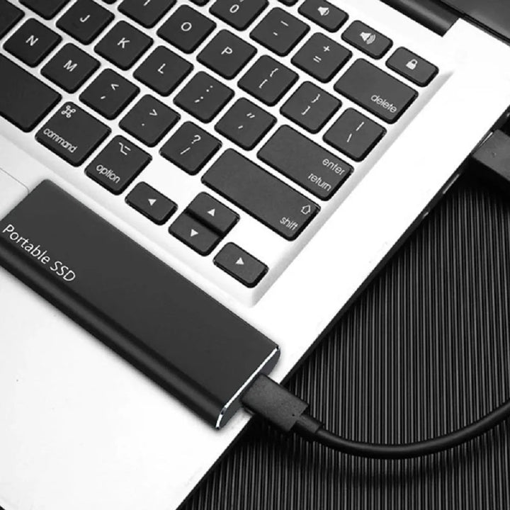 4 TB tragbare externe Festplatte mit USB-C zur Datenspeicherung