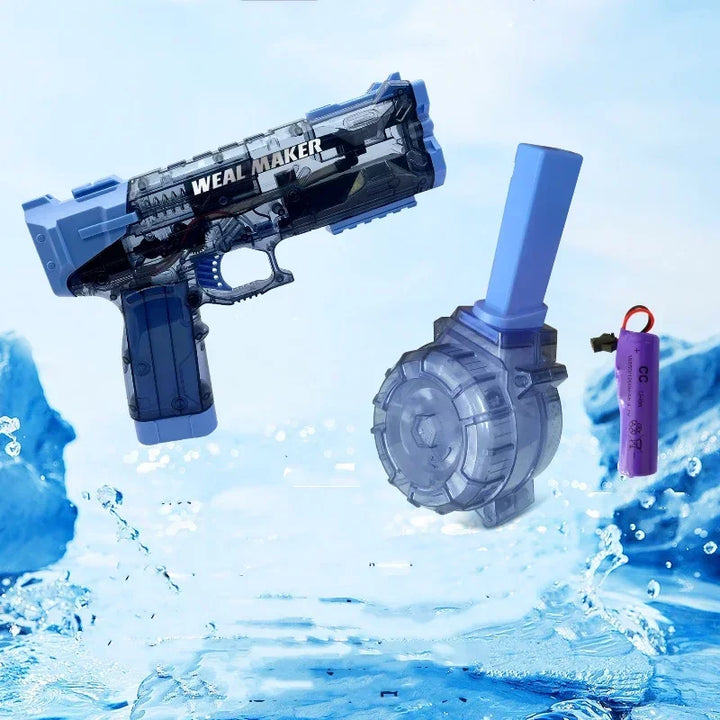 SplashForce Ultimate Soaker | Elektrische Wiederaufladbare Wasserpistole für Dauerbeschuss