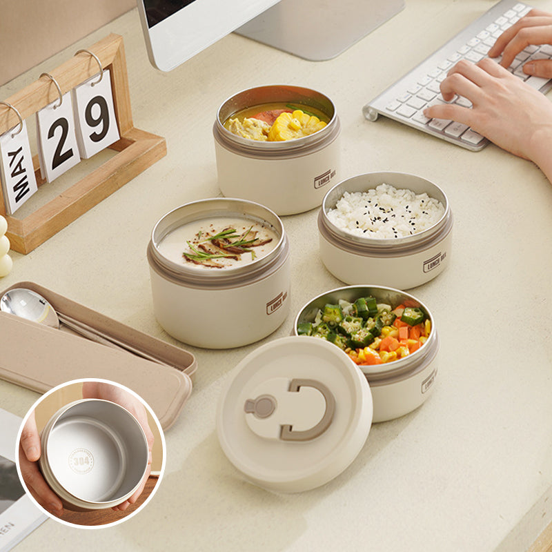 Isolierte Mehrschicht-Lunchbox mit KOSTENLOSER Tragetasche - ThermoBox