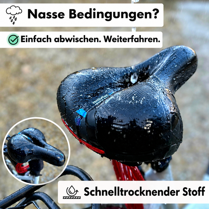 Fahrradsattel | Ergonomischer Komfort | Stoßdämpfendes Design