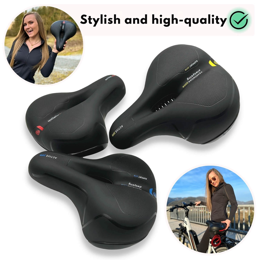 Fahrradsattel | Ergonomischer Komfort | Stossdämpfendes Design