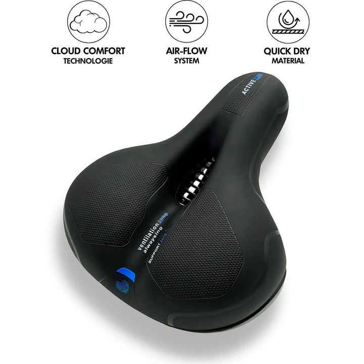 Fahrradsattel | Ergonomischer Komfort | Stossdämpfendes Design