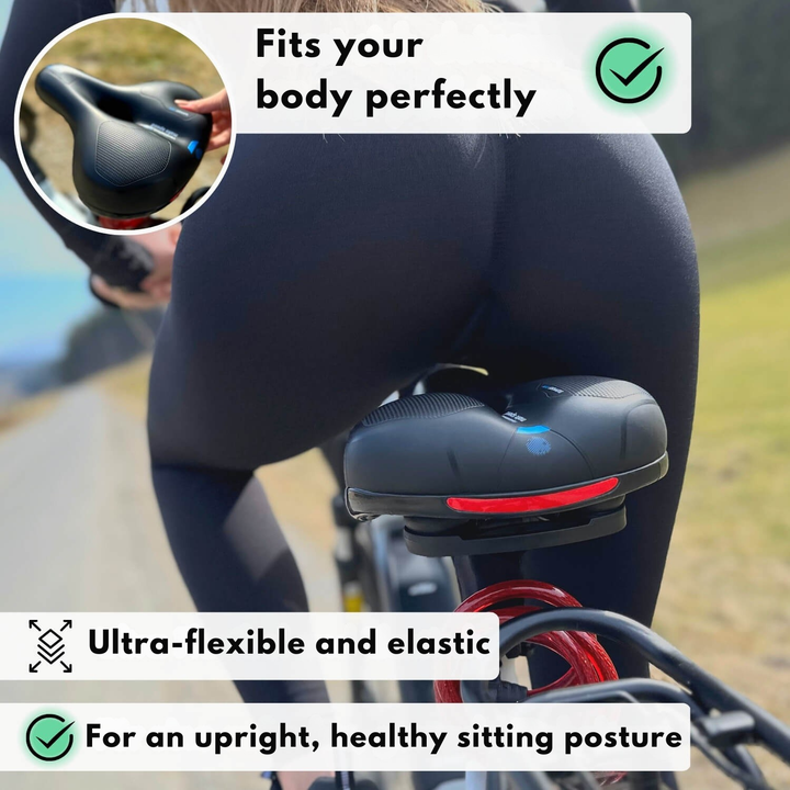 Fahrradsattel | Ergonomischer Komfort | Stossdämpfendes Design