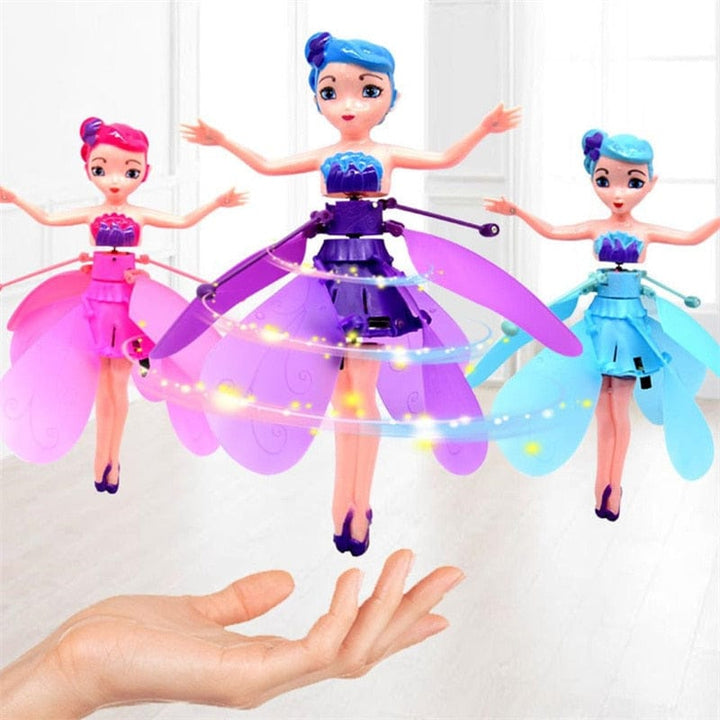 Schwebende Feenpuppe mit Sensorsteuerung – fliegt magisch durch den Raum
