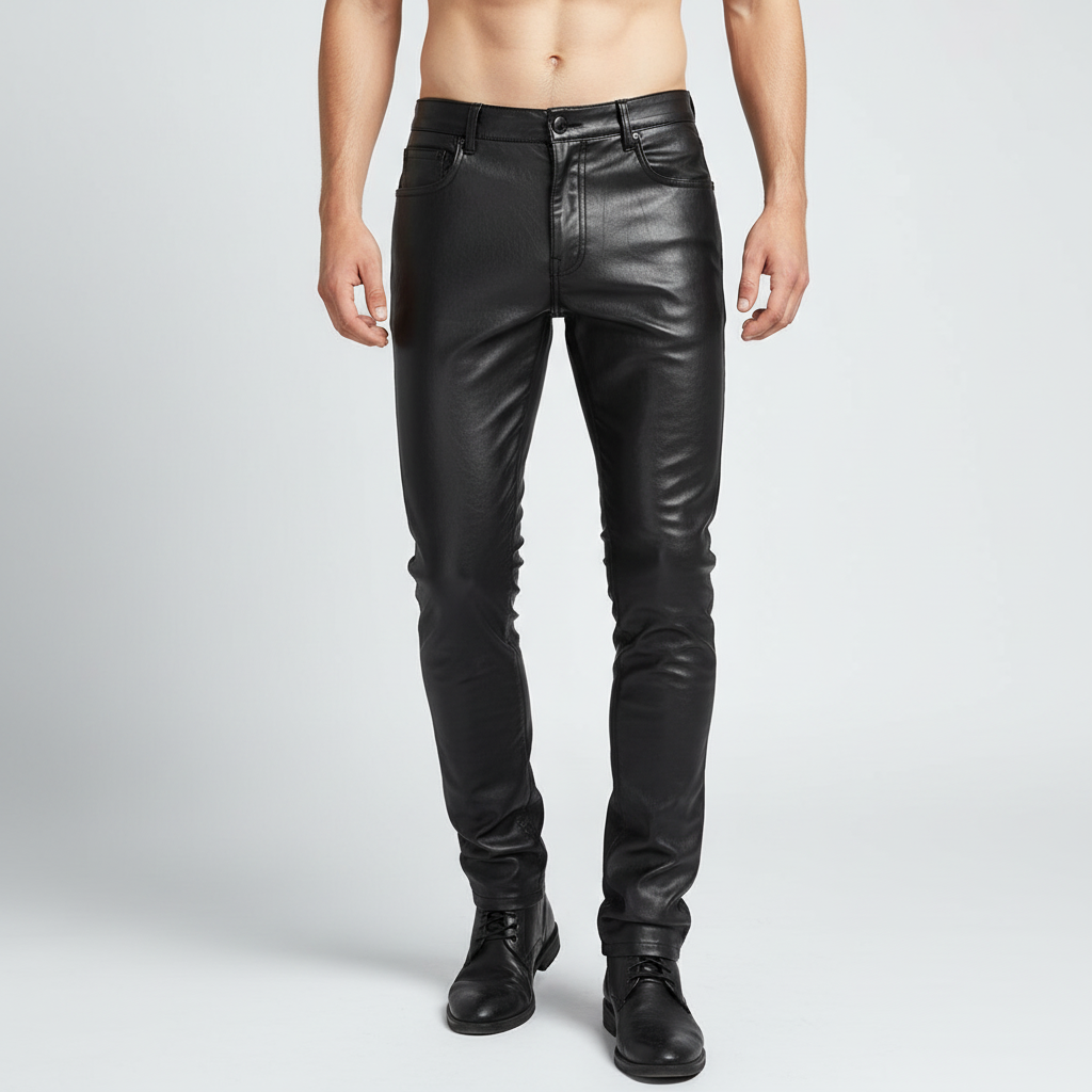Herrenhose aus Kunstleder - Oscar
