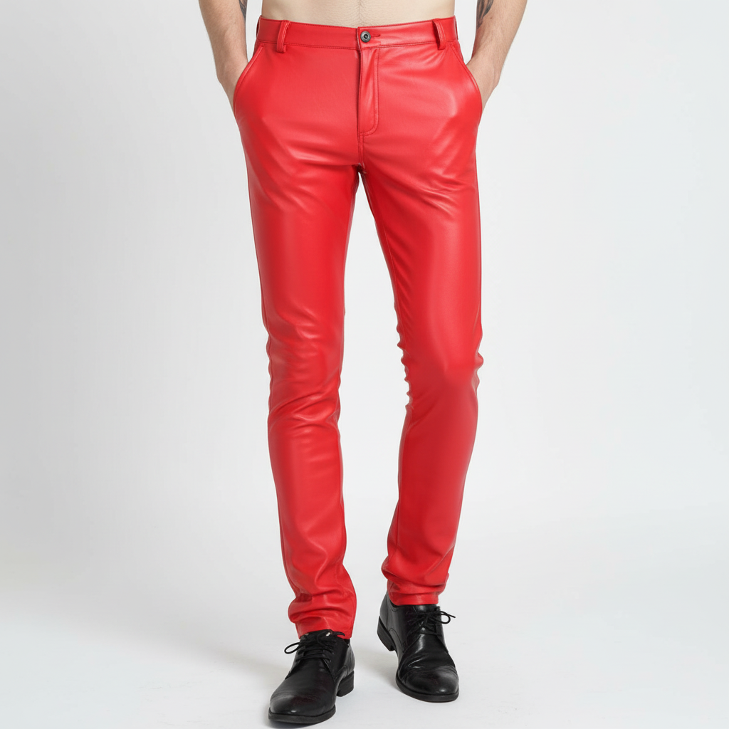 Herrenhose aus Kunstleder - Oscar