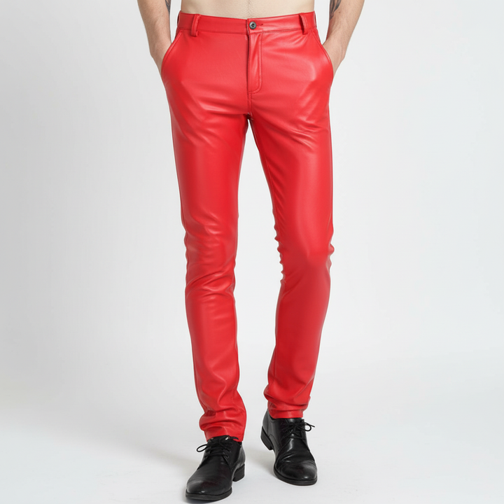 Herrenhose aus Kunstleder - Oscar