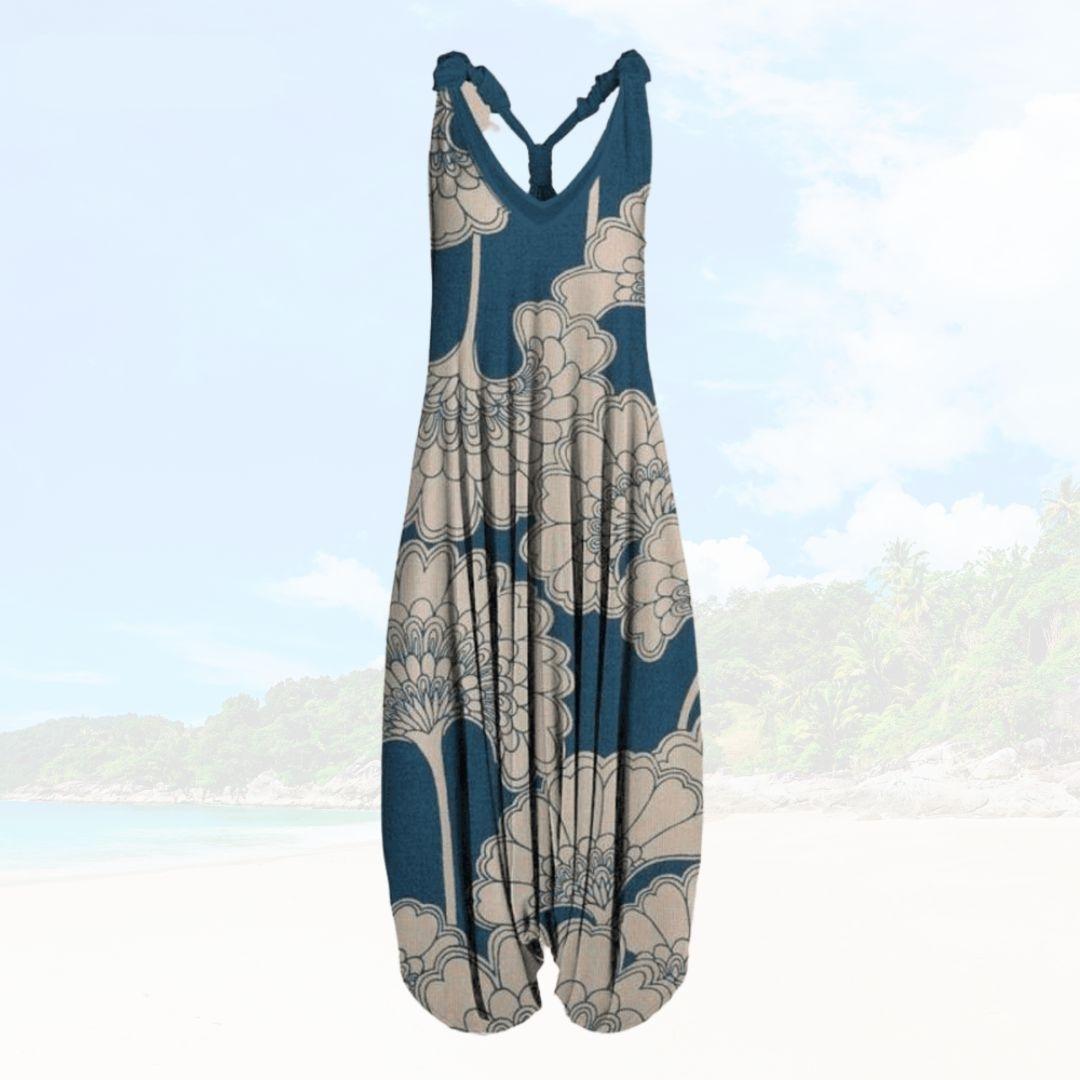 Sommer-Jumpsuit für Damen mit lockerer Passform – Elenya