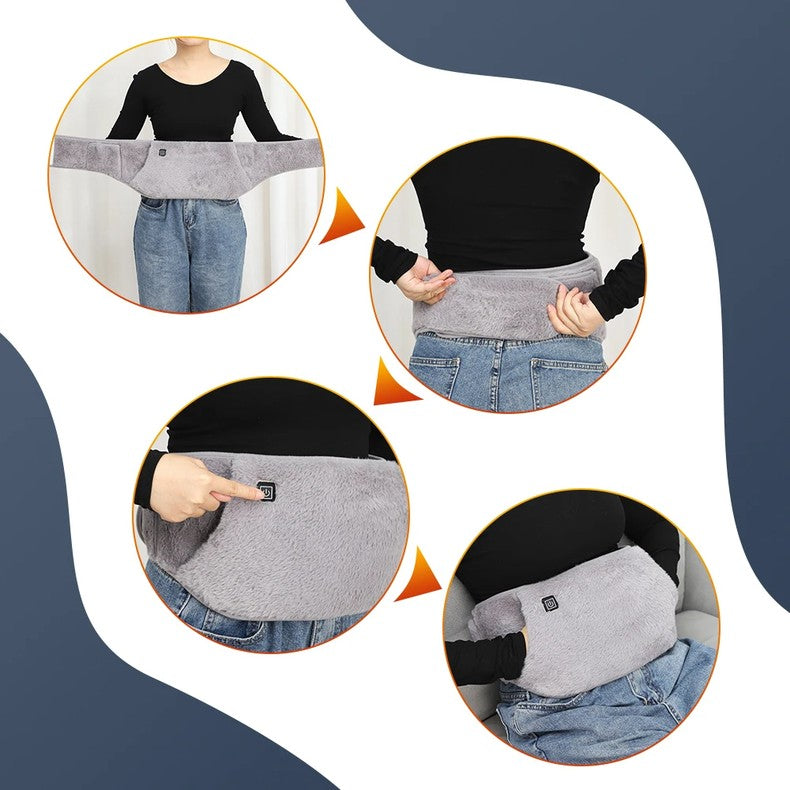 USB-Wärmegürtel für Bauch und Hände mit drei Stufen