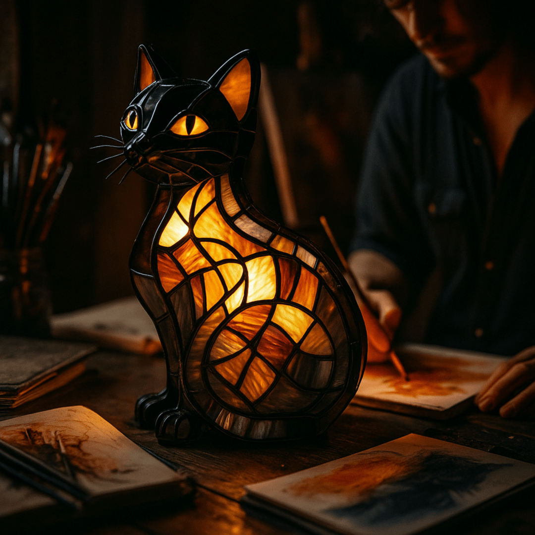 FELILUX – Verspielte LED-Katzen-Nachtlampe mit sanftem Ambientelicht