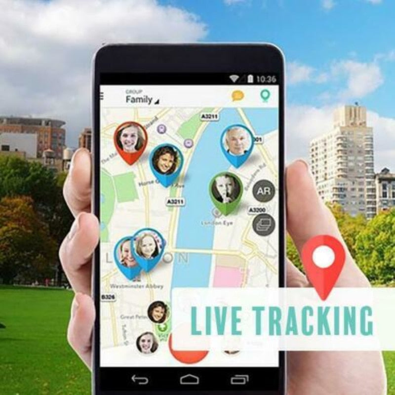 GPS-Tracker | Echtzeit-Ortung | SOS- und Geofence-Benachrichtigungen