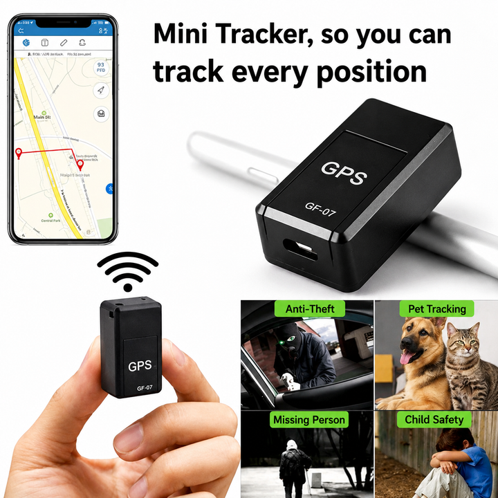 Mini-GPS-Tracker für Autos – kein Abonnement erforderlich