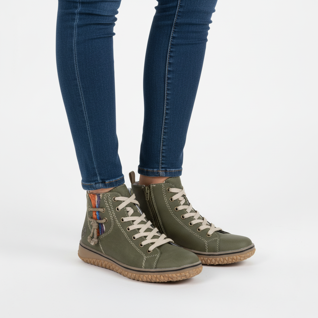 Gefütterte winterfeste Stiefelette - Gina