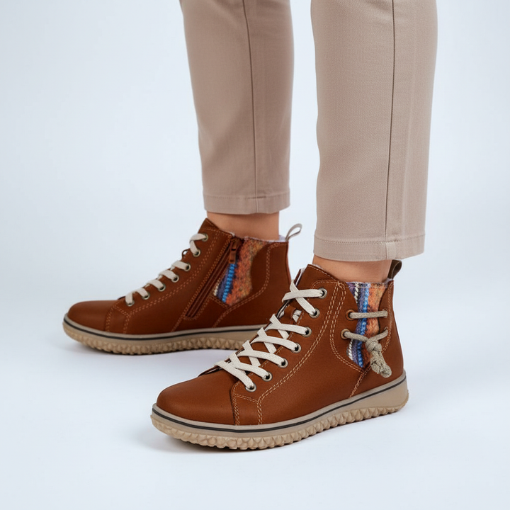 Gefütterte winterfeste Stiefelette - Gina