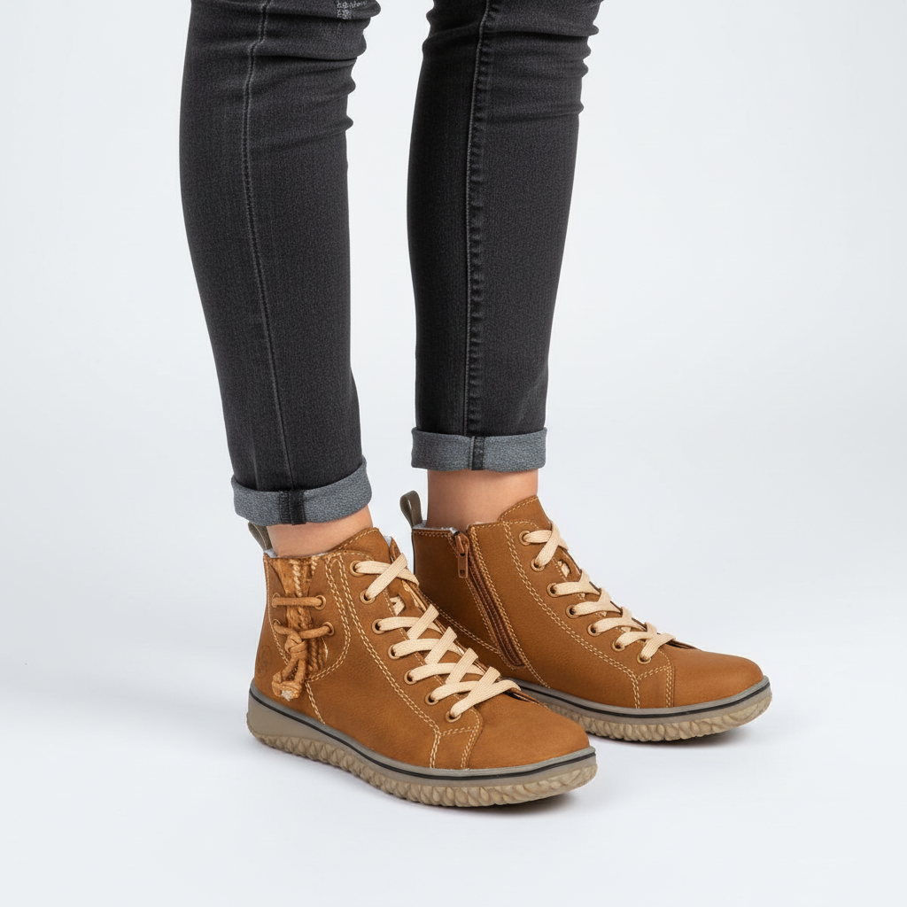 Gefütterte winterfeste Stiefelette - Gina