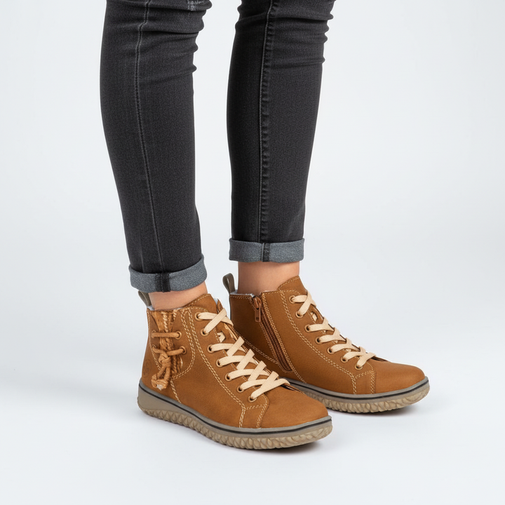 Gefütterte winterfeste Stiefelette - Gina