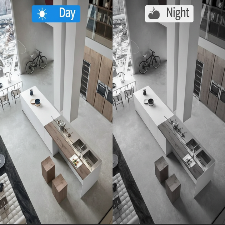 Versteckte WLAN-Kamera (1080P) – Kabelloses Babyphone und diskrete Überwachung